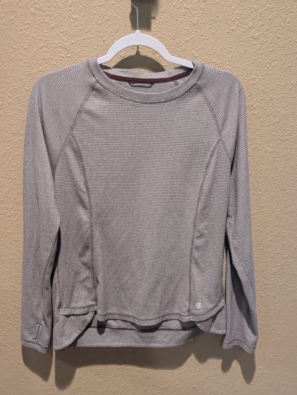Avalanche Purple 💜 Crewneck Waffle Knit Pullover